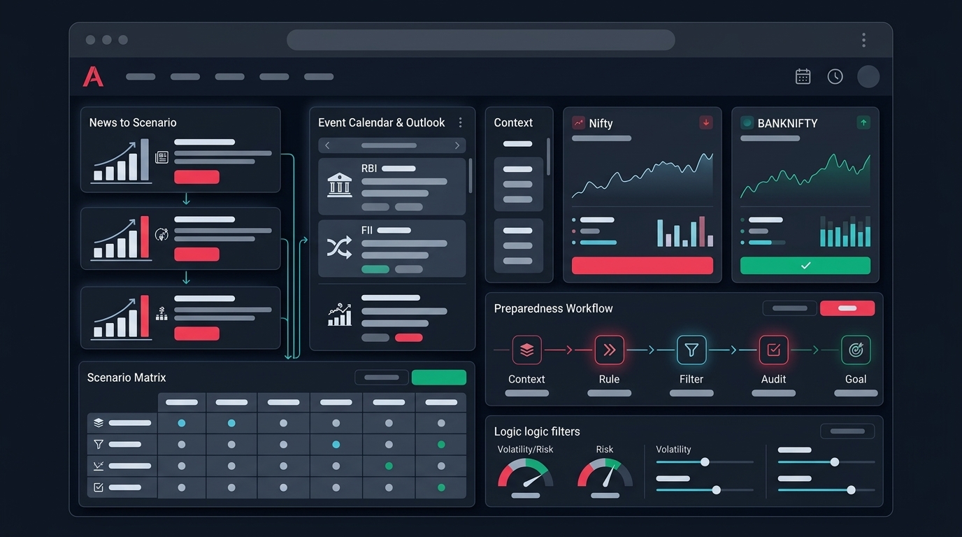 News to Trading System: Turning Context Into Rules editorial illustration