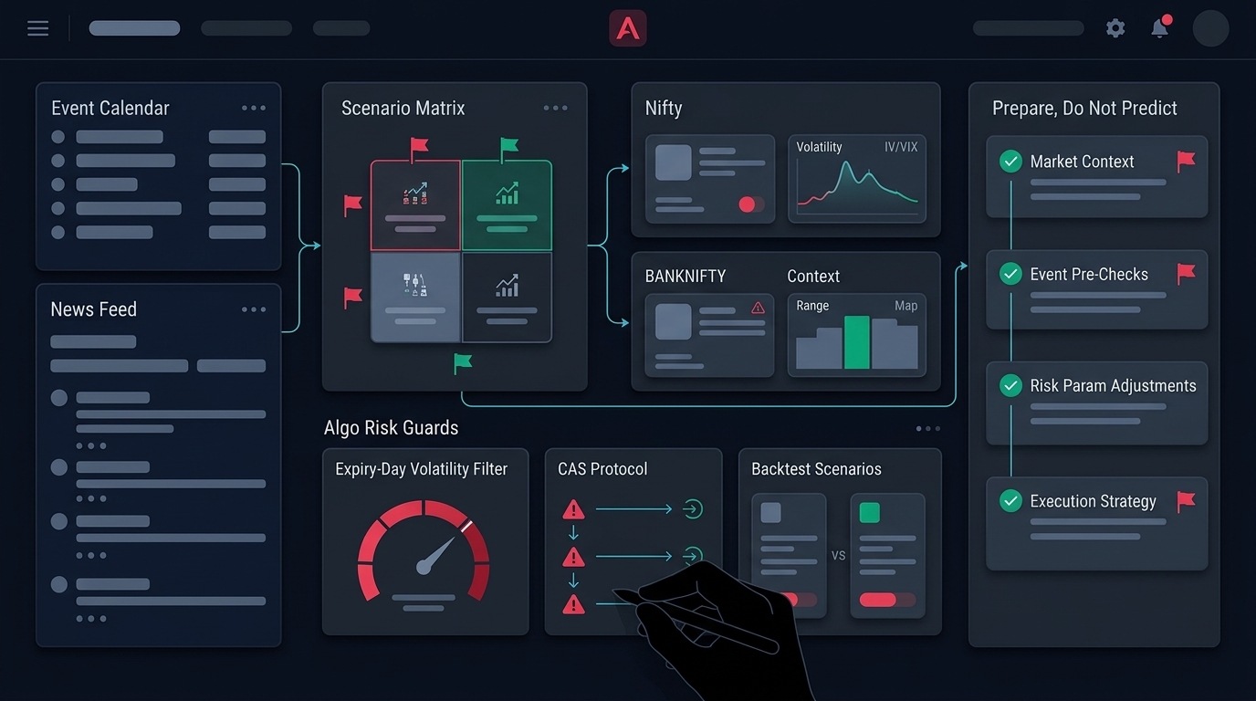 Nifty Expiry Volatility and CAS: Algo Risk Checks editorial illustration