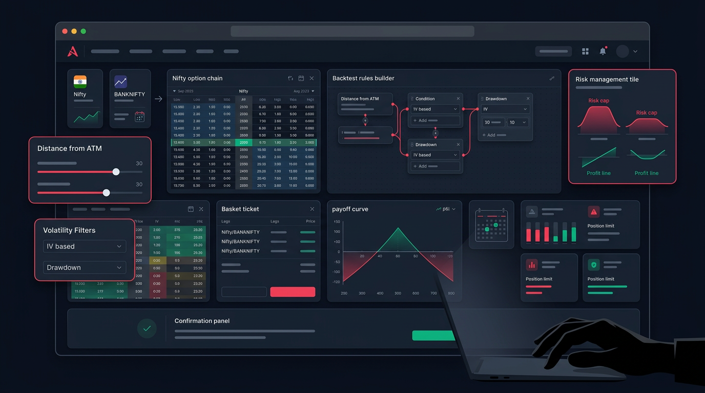 Short Strangle Backtesting for Nifty Options editorial illustration