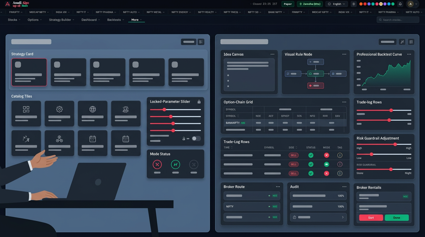 TradingView Webhooks vs Full Algo Platforms editorial illustration